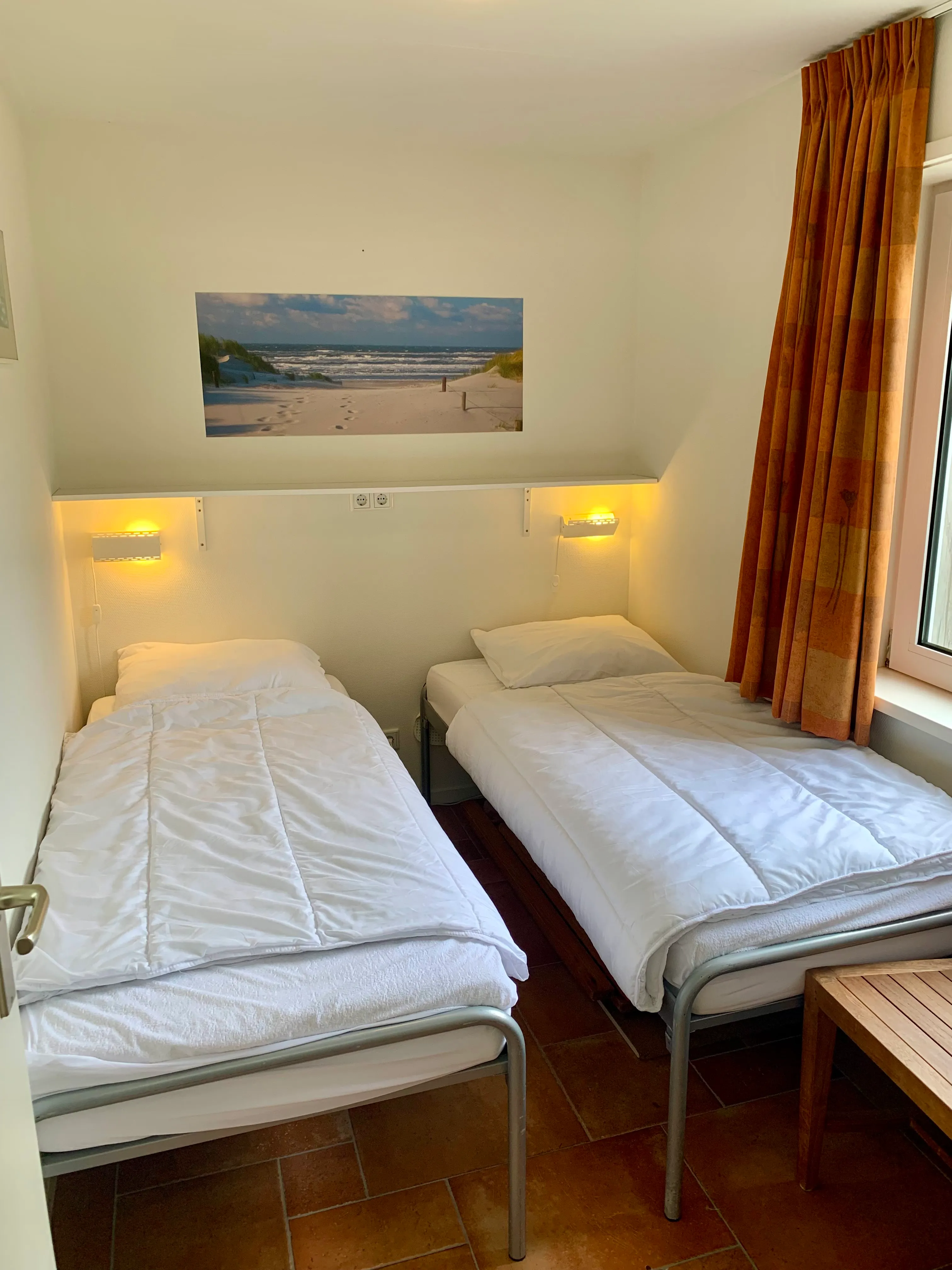 Derde slaapkamer van vakantiehuis Hesselte